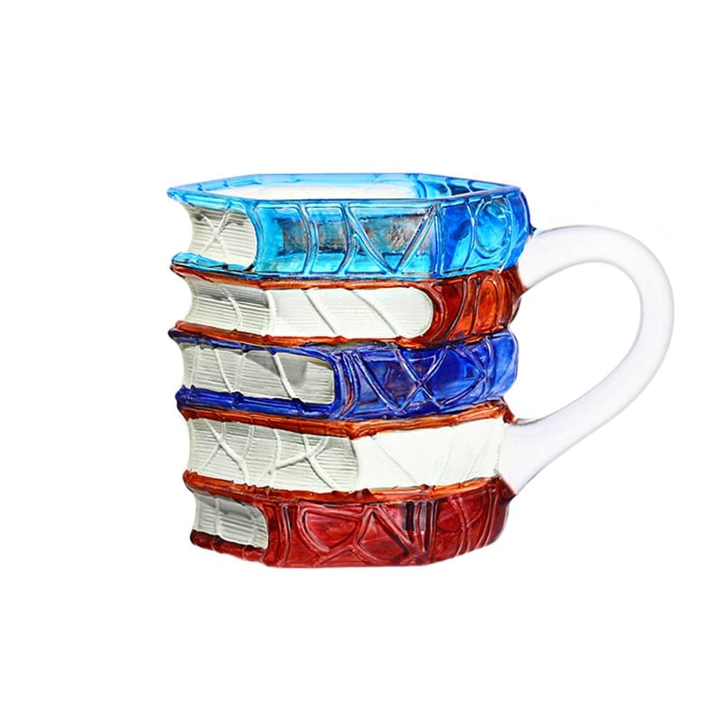 Hand-painted Book Coffee Cup-2