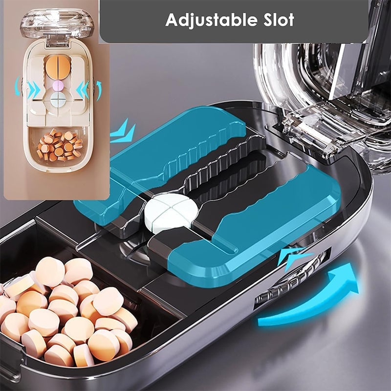 Pill Cutter Splitter for Cutting Multiple Pills