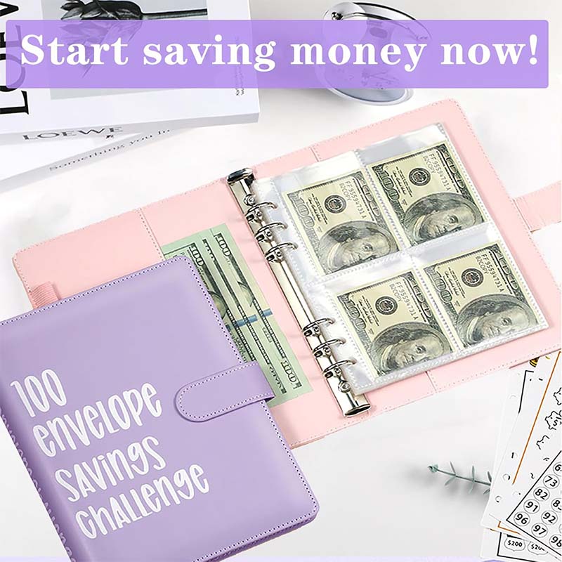 100 Envelope Challenge Binder