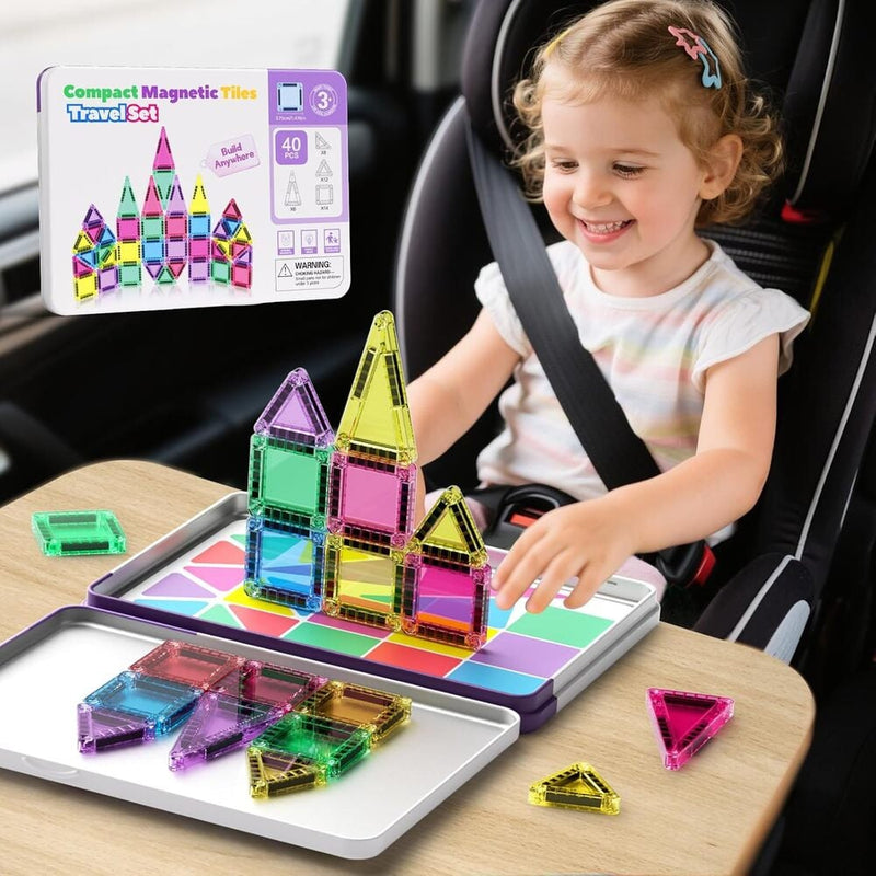 Magnetic Tiles Building Blocks Set - t