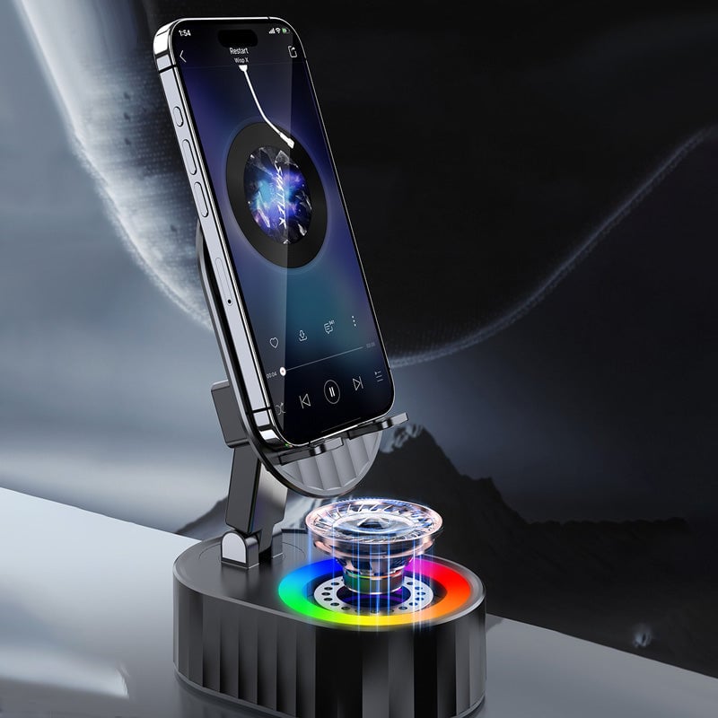 Induction bracket speaker