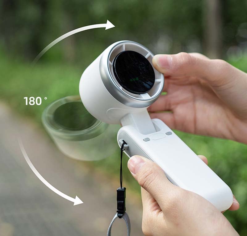 Upgraded Hand Folding High-Speed Turbine Fan