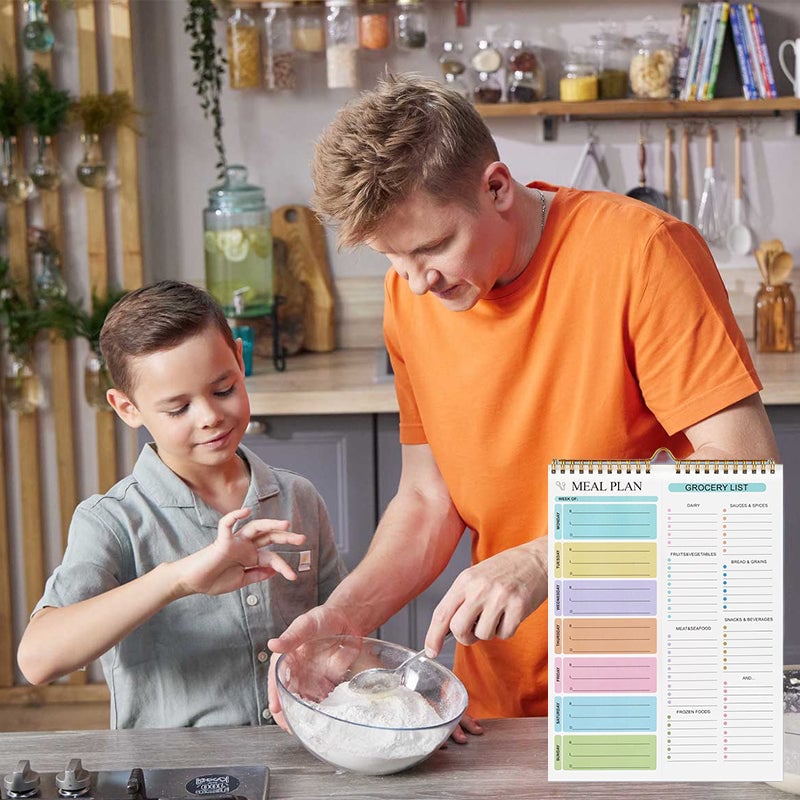 Weekly Meal Planner Notebook