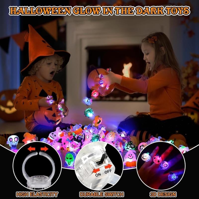 Halloween LED Light-Up Party Favors