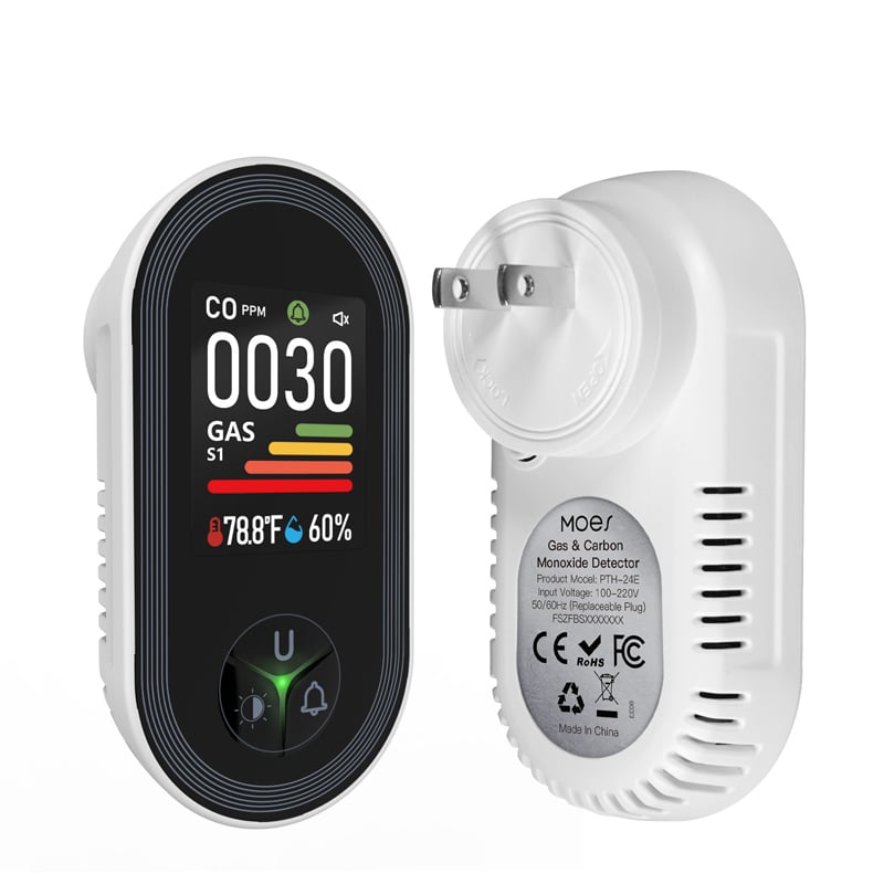 CO Temperature and Humidity Monitoring Alarm