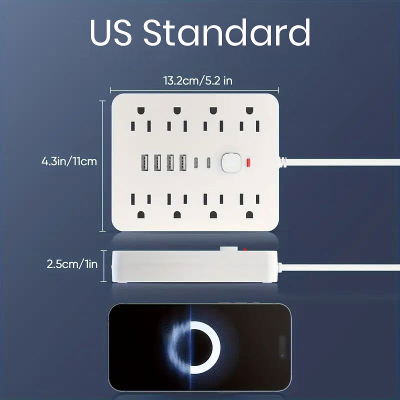 14 in 1 US Standard Multifunctional Power Strip