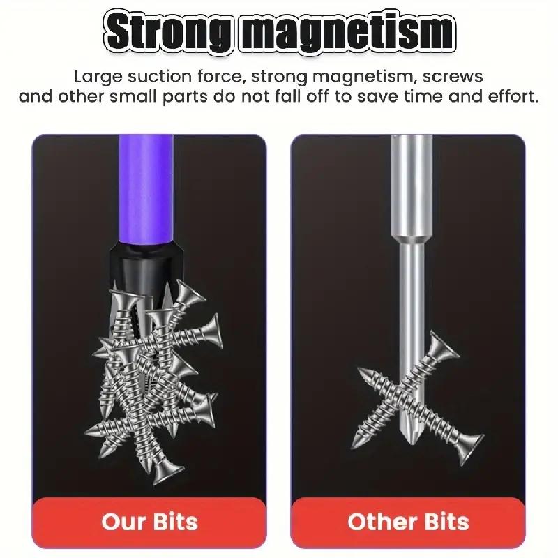 6 pieces Magnetic Shockproof Batch Bits