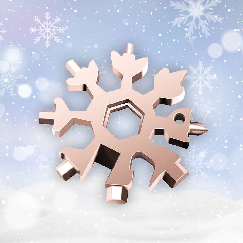 Saker® 18-in-1 stainless steel snowflakes multi-tool