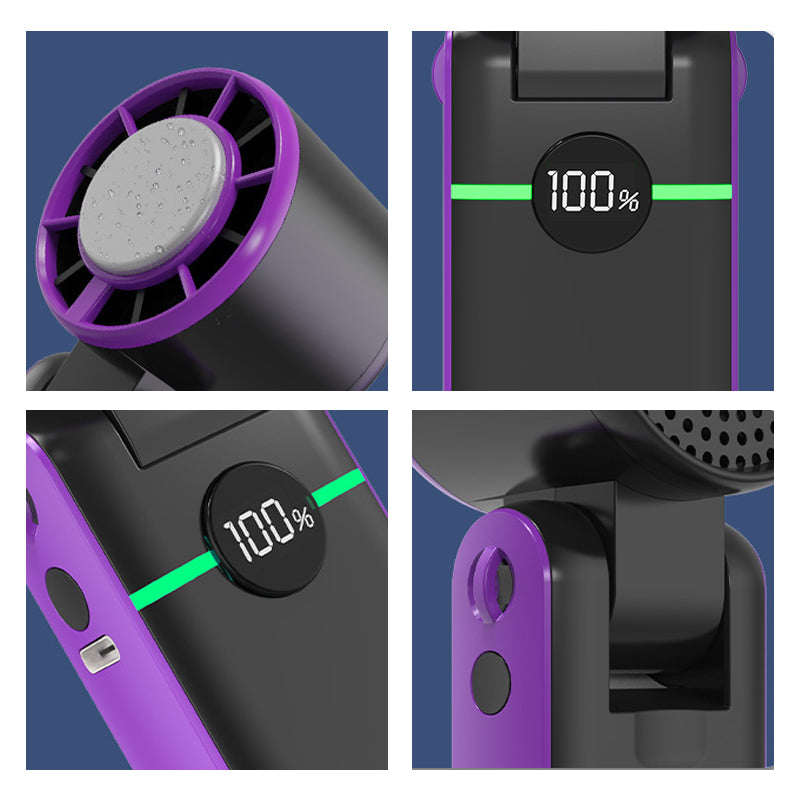 Hand Folding High-Speed Turbine Fan