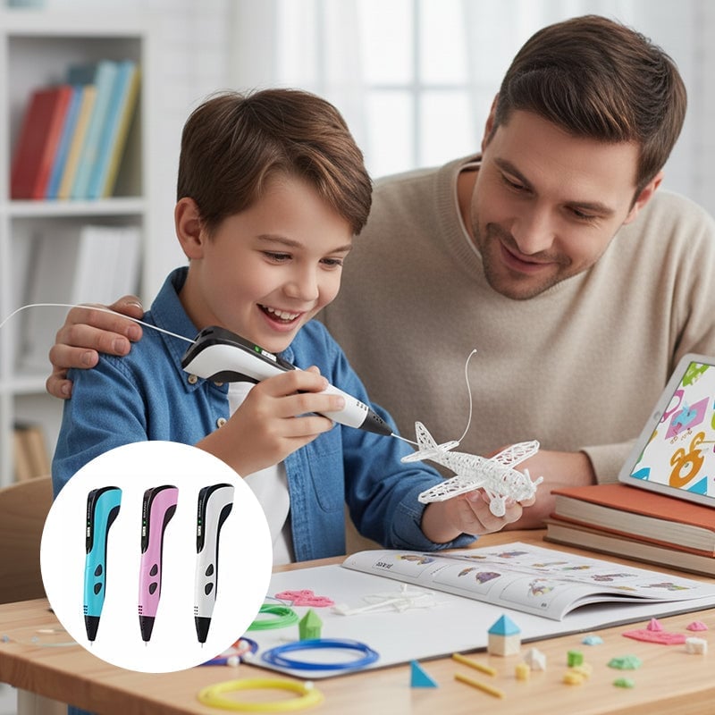 Children Educational DIY Creation 3D Drawing Printing Pen