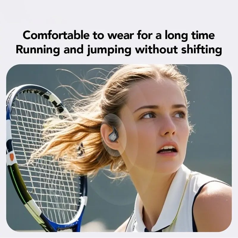 Hi-Fi Sports Bluetooth 5.4 Ear-Hook Headphones with Noise Cancelling