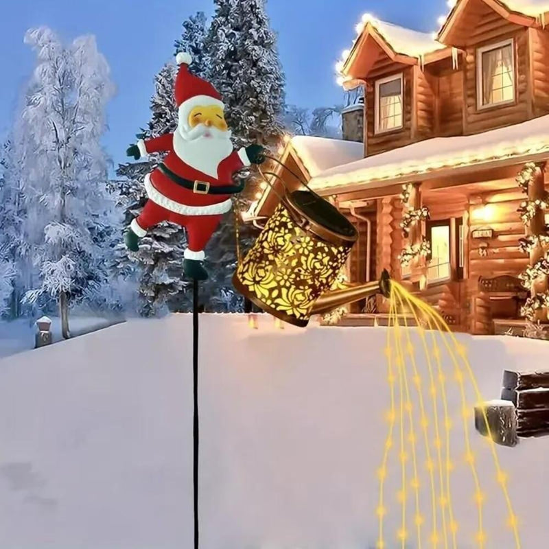 Solar Watering Can Garden Lights