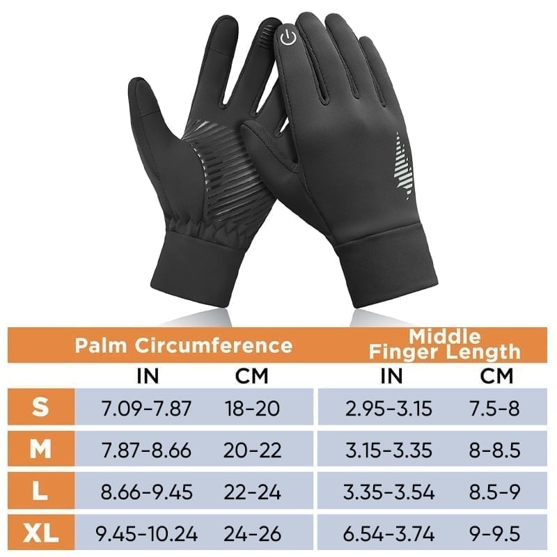 Warm Cycling Touchscreen Gloves