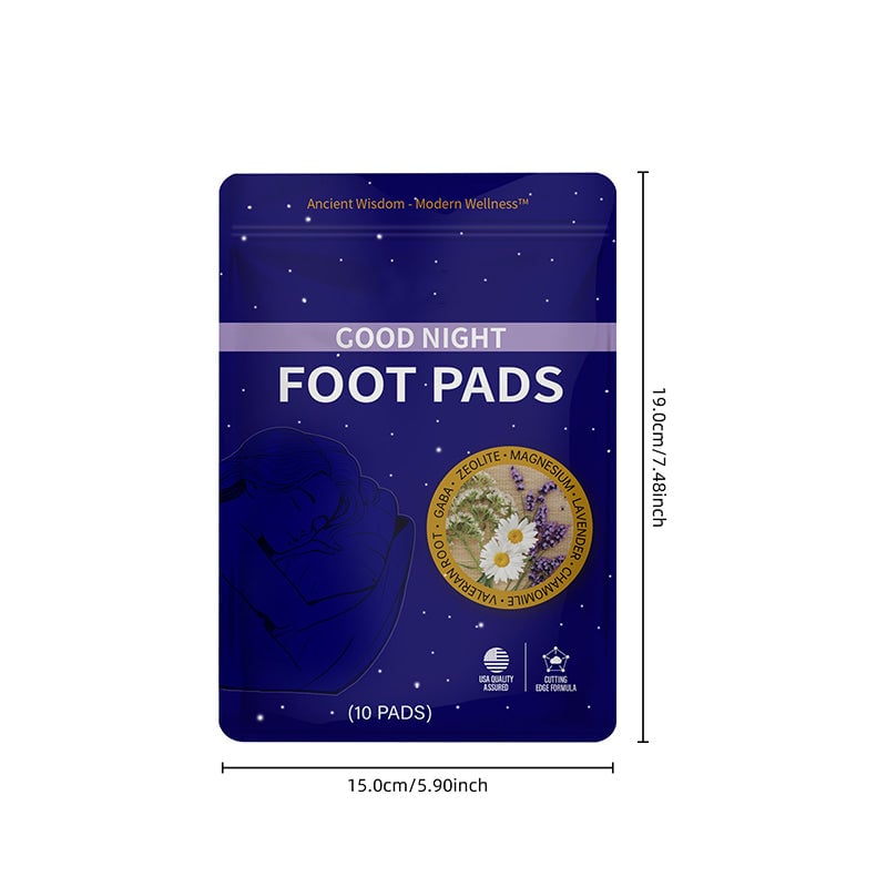 Herbal Detox Foot Pads for Stress Relief, Better Sleep