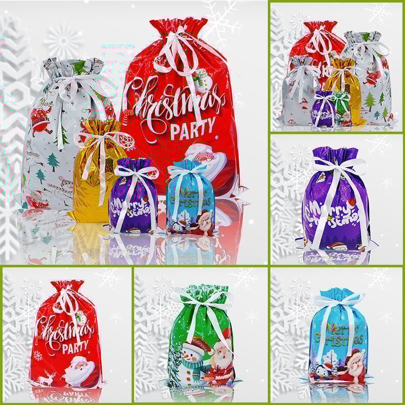 New Santa's Candy Gift Bags
