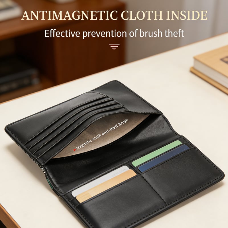 Anti-Theft Passport Wallet