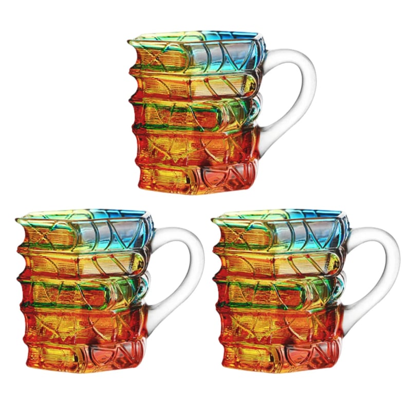 Hand-painted Book Coffee Cup