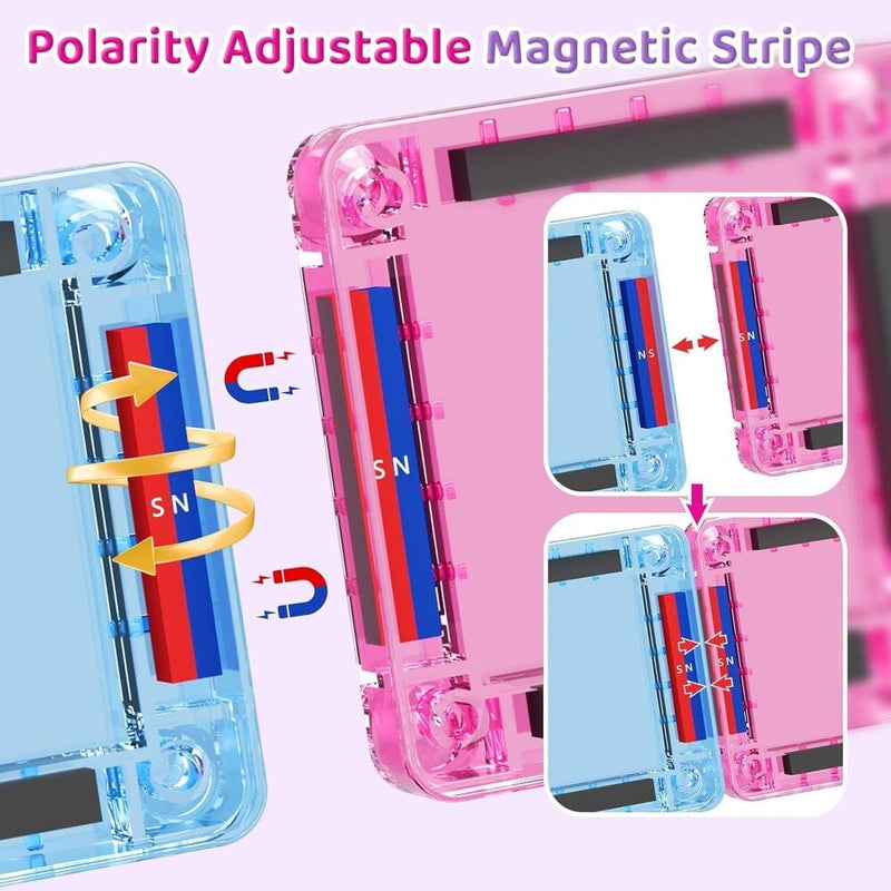 Magnetic Tiles Building Blocks Set - t