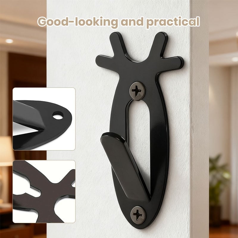 Deer Iron Wall Hook Decor