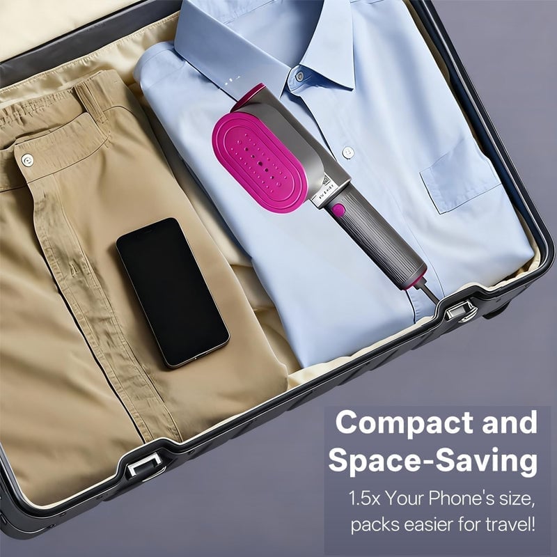 2-in-1 Clothes Steamer Iron