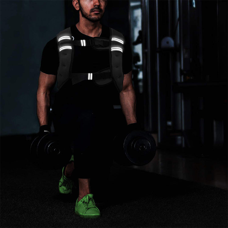 Weighted Vest with Reflective Stripe