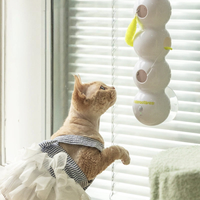 Interactive Electric Caterpillar Cat Toy