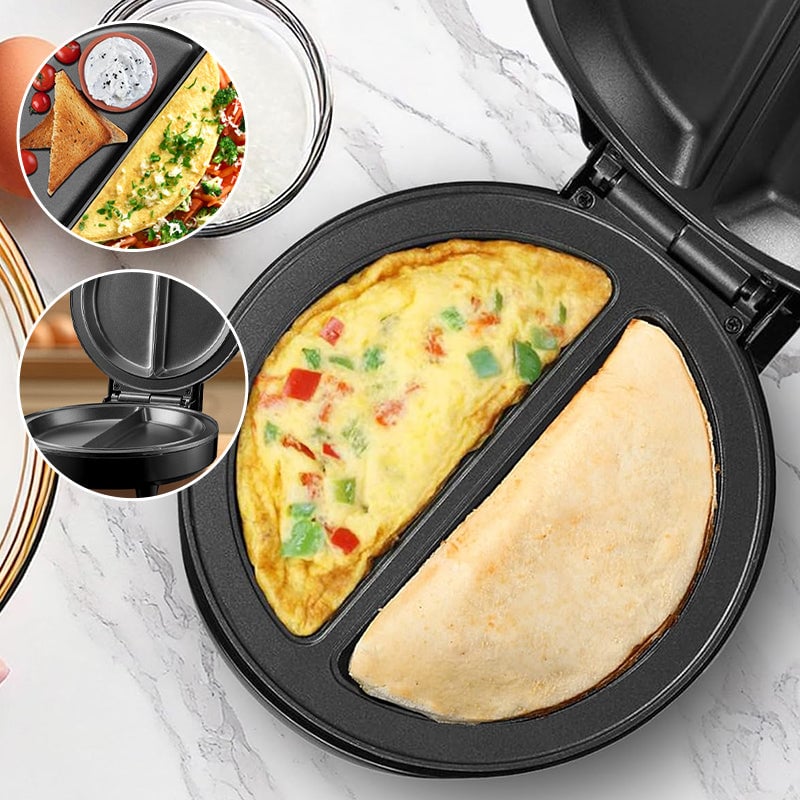 Aless™ Dual-Zone Electric Omelette Maker