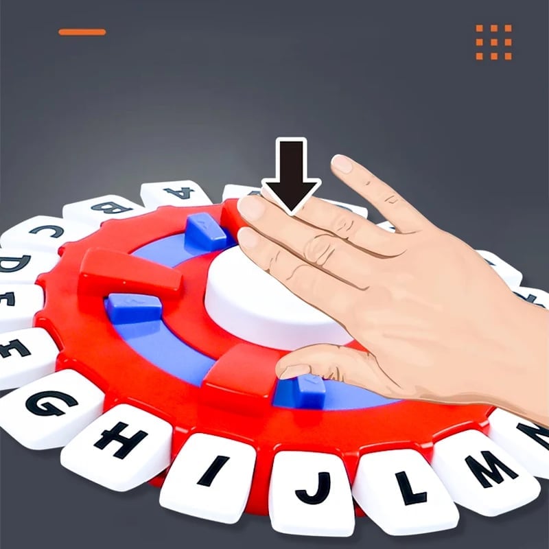 Parent-Child Interactive Alphabet Board Game