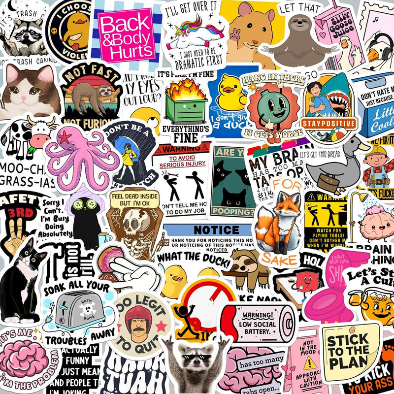 Funny Doodle Sticker Pack