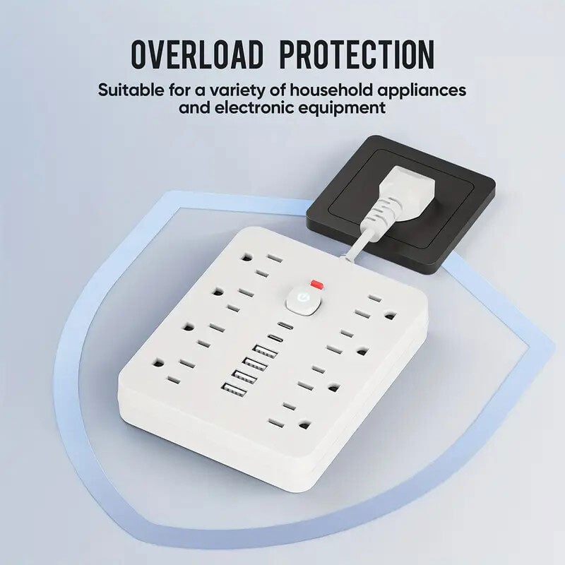 14 in 1 US Standard Multifunctional Power Strip