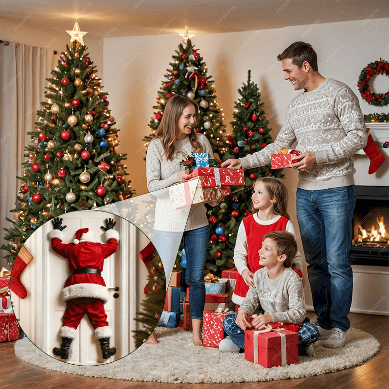 🎅Santa Claus Door Sticker Decoration