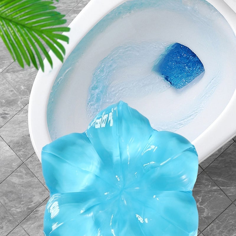 7 PCS Fragrant Flower Toilet Cleaning Gel
