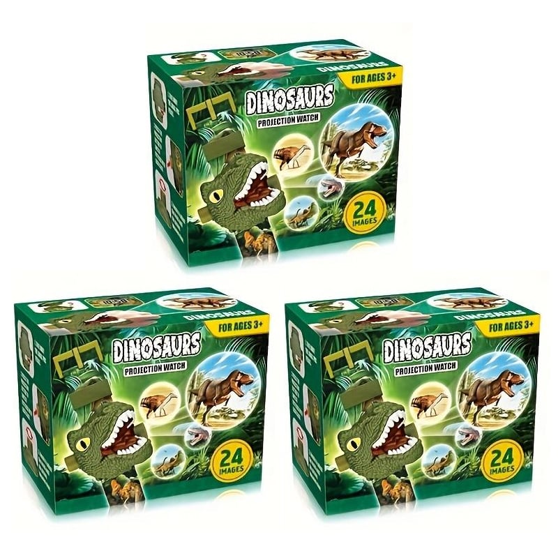 Dinosaur Projection Children's Watch Light-Up Toy