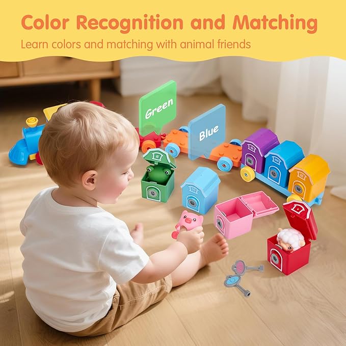 Animal Train Matching Toy