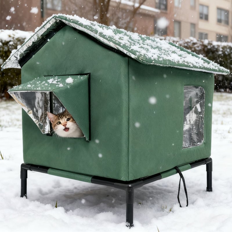 Rainproof Cold-resistant Shelter for Stray Cats