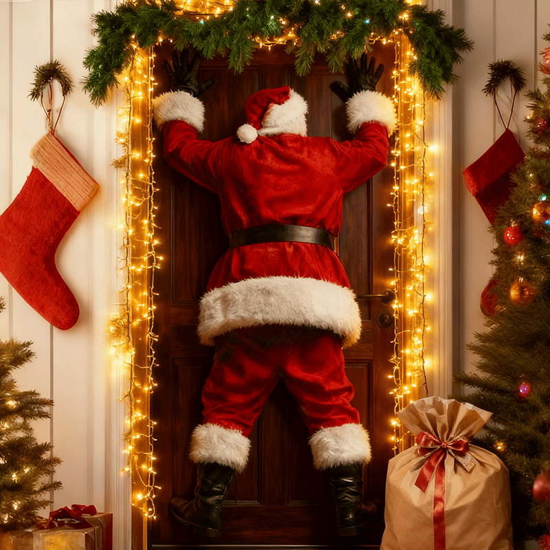 🎅Santa Claus Door Sticker Decoration