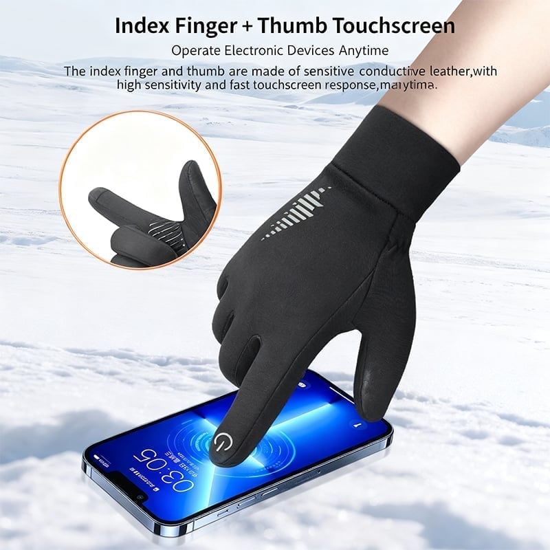 Warm Cycling Touchscreen Gloves