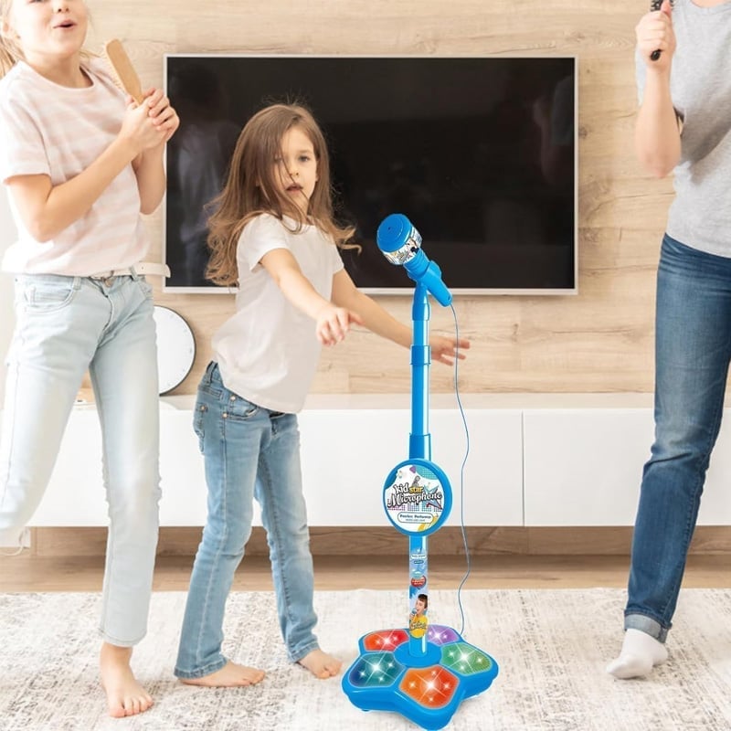 🎤 Kids Microphone and Stand 🌟