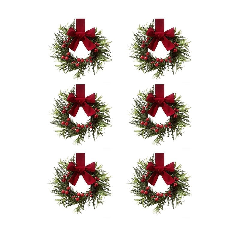 Christmas Wreath (6-Pack)