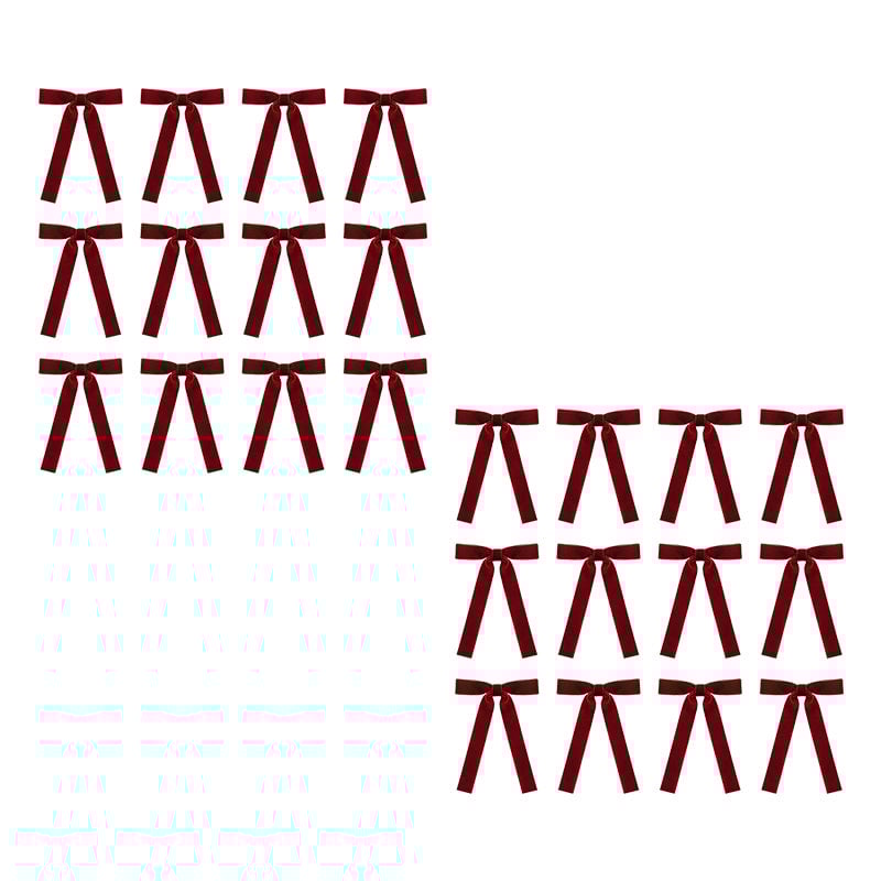 Christmas Tree Decoration Velvet Bows