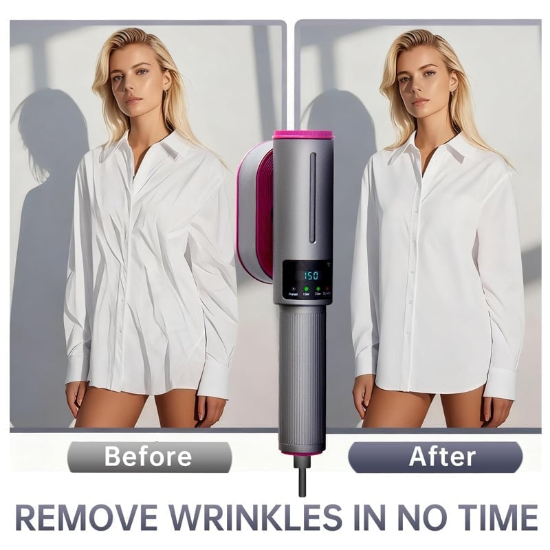 2-in-1 Clothes Steamer Iron