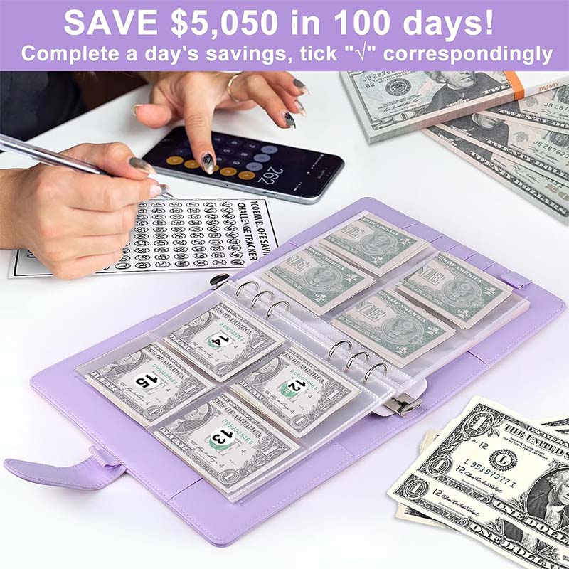 100 Envelope Challenge Binder