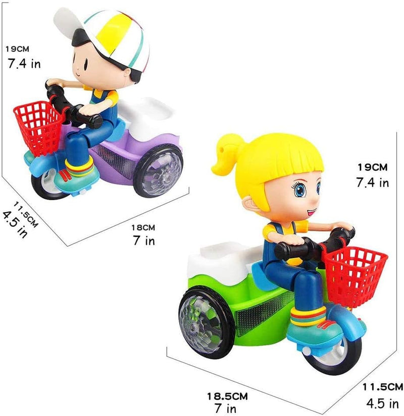 Stunt Spin Dance Electric Tricycle Toy