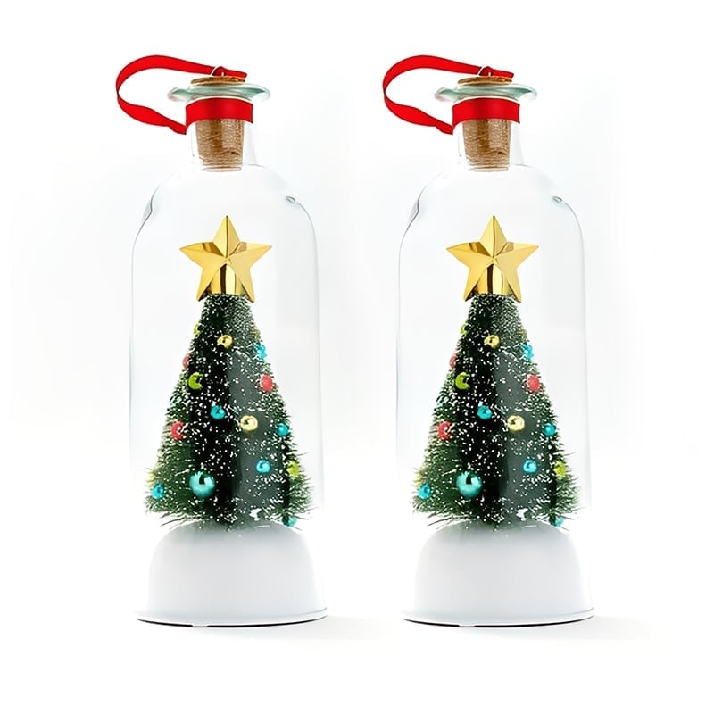 Christmas Tree in a Bottle