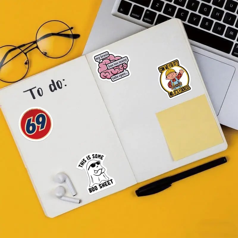 Funny Doodle Sticker Pack