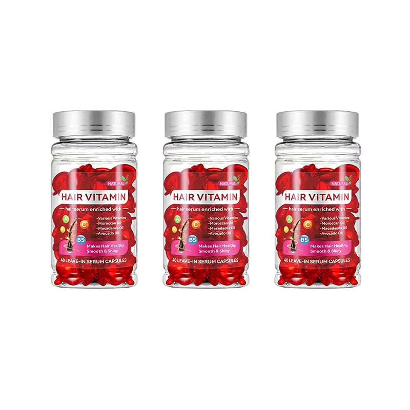 Glow Capsules Leave-In Hair Treatment