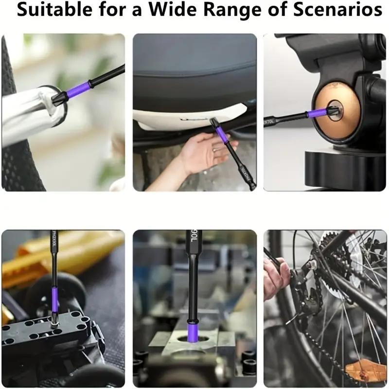 6 pieces Magnetic Shockproof Batch Bits