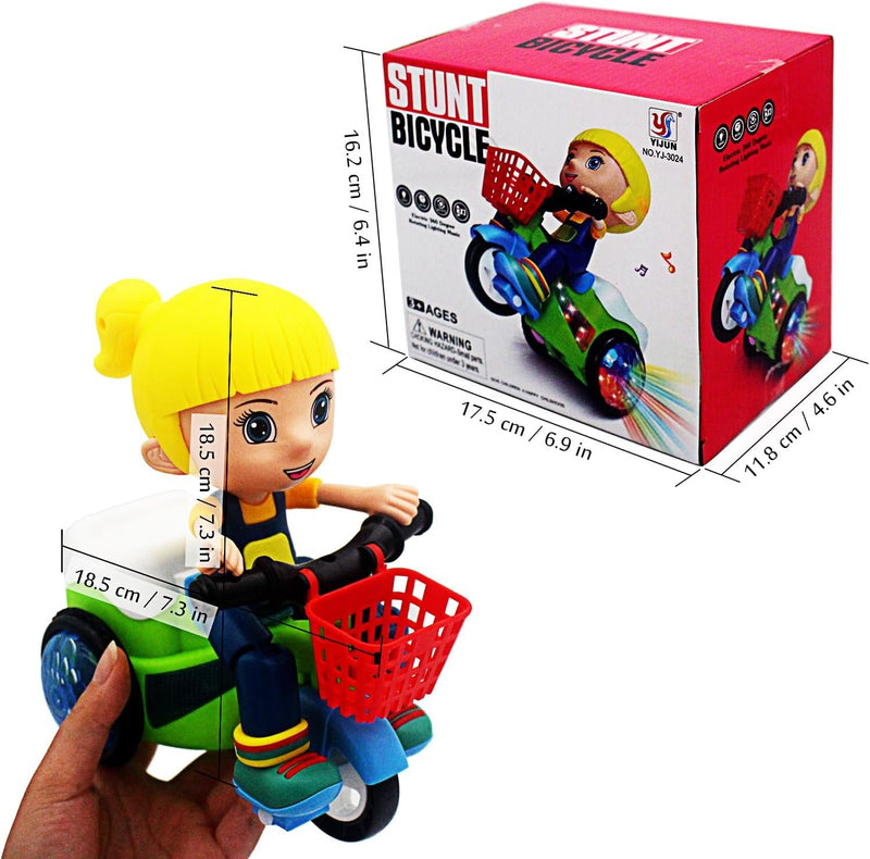 Stunt Spin Dance Electric Tricycle Toy