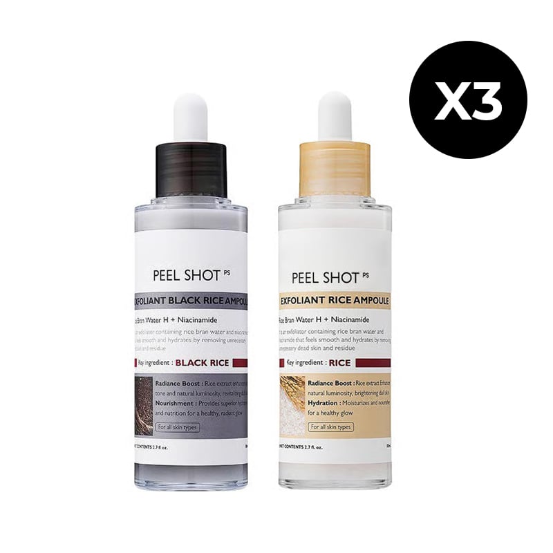 Gentle Exfoliating Ampoule – Black Rice