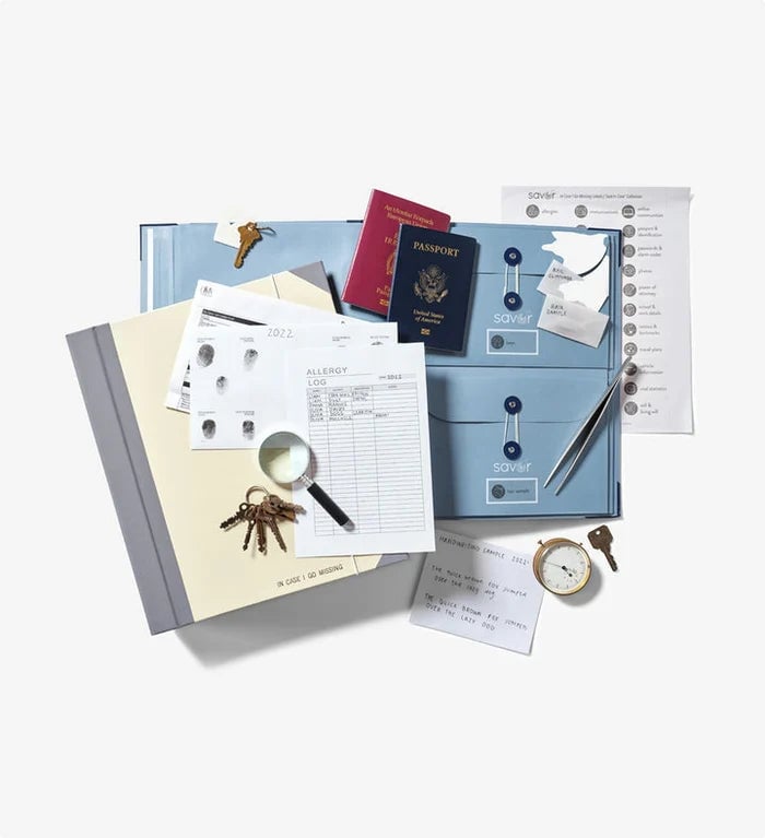 【UP TO 60% OFF】"In Case I Go Missing" Binder